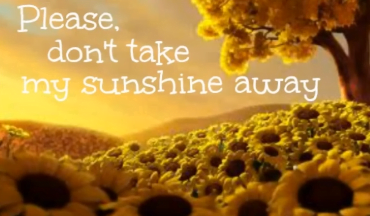 "You Are My Sunshine" is a classic song written by Jimmie Davis and Charles Mitchell
